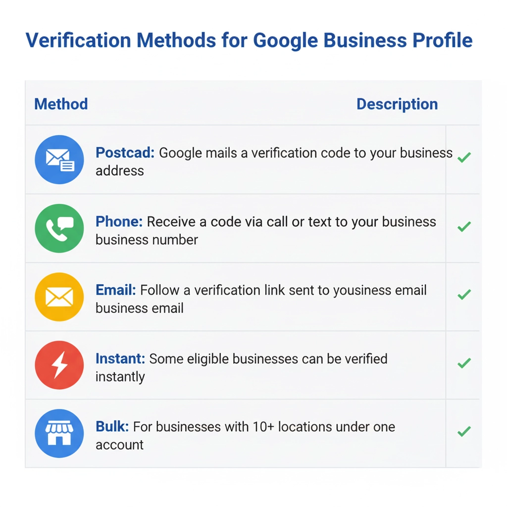 Verify your business