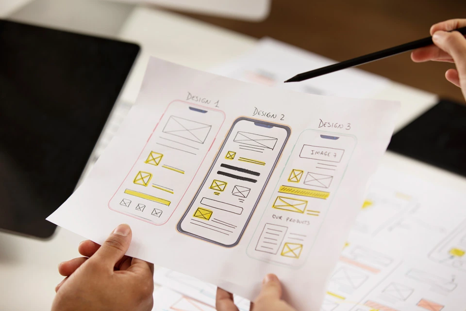 Gain a competitive edge by improving execution - Wireframe Design Services