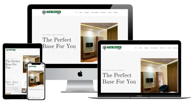 Hotel the orchid tree - Website Design Services