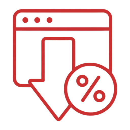 Low Website Conversions icon - Digital Marketing Company for IELTS Institutes in Amritsar