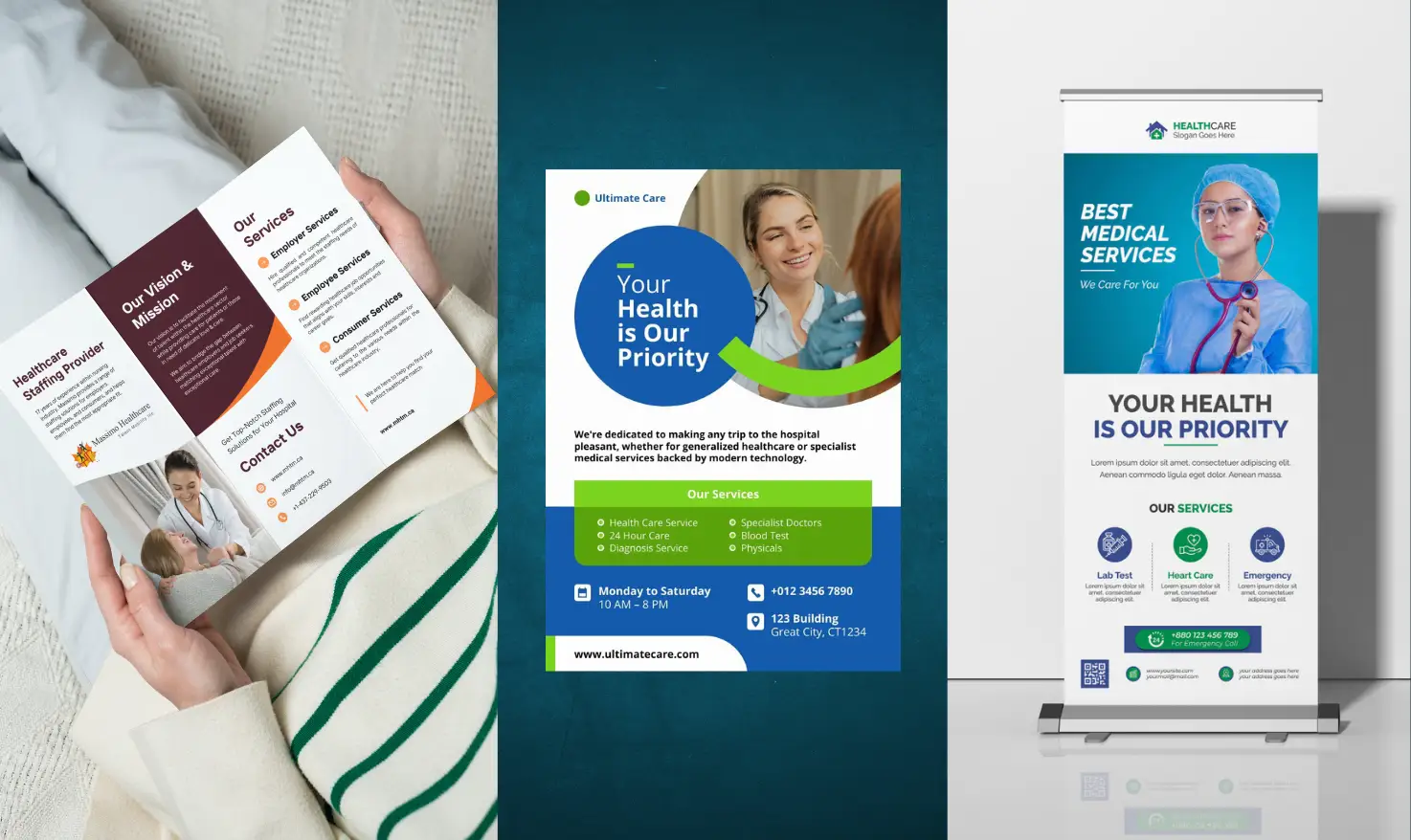 Marketing Material Design For Healthcare Industry