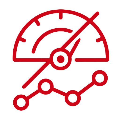 No Performance Tracking icon - Instagram Marketing Company in Amritsar