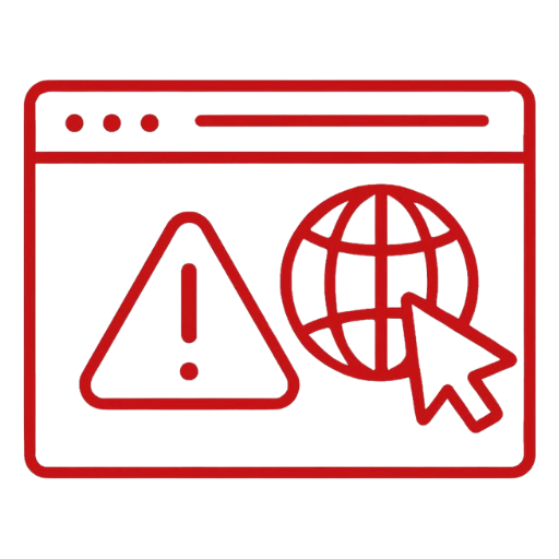 Outdated Website Experience icon - Digital Marketing Company for Educational Institutions in Amritsar