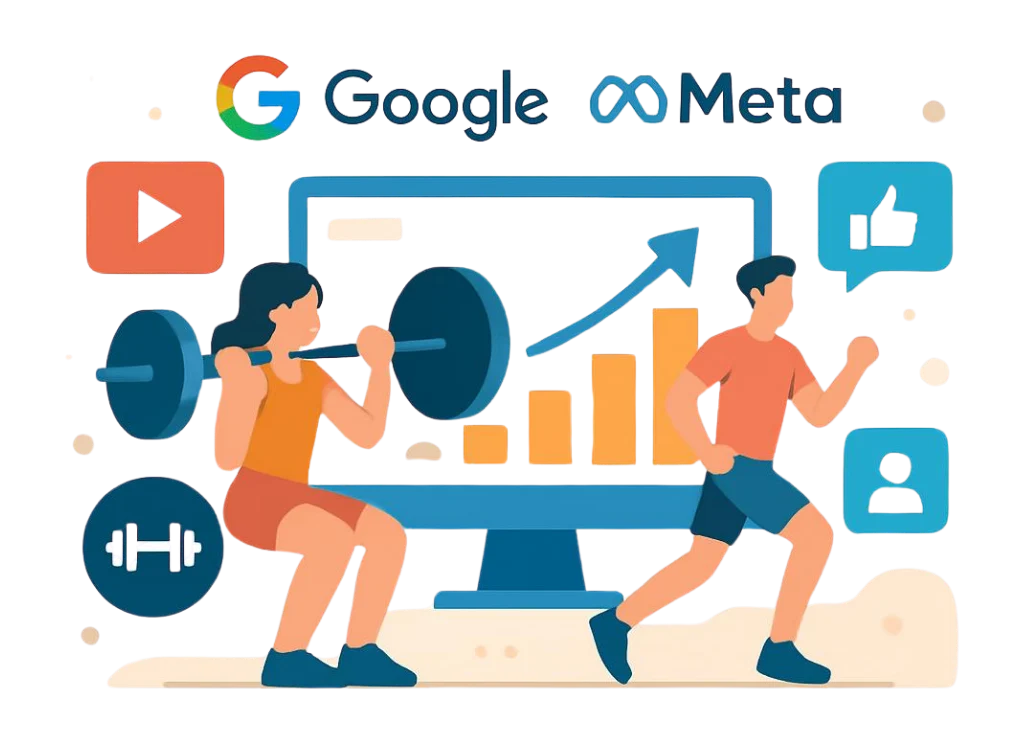 Performance Advertising through Google and Meta