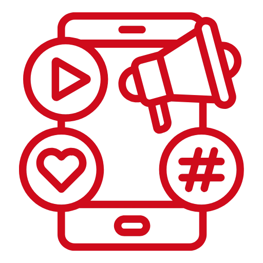 Social media presence without business growth icon - Digital Marketing Company in Amritsar