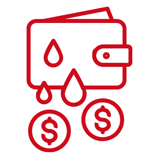 The Infinite Budget Leak icon - PPC Advertising Company in Amritsar 