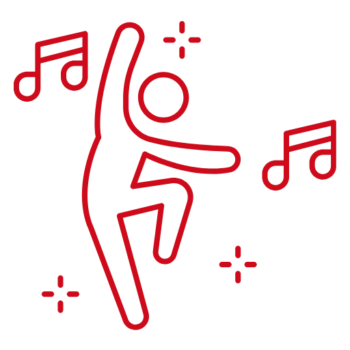 Zumba & Dance Fitness Studios icon - Digital Marketing Company for Gyms in Amritsar
